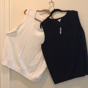 Talbots (2) sweater shell plus size